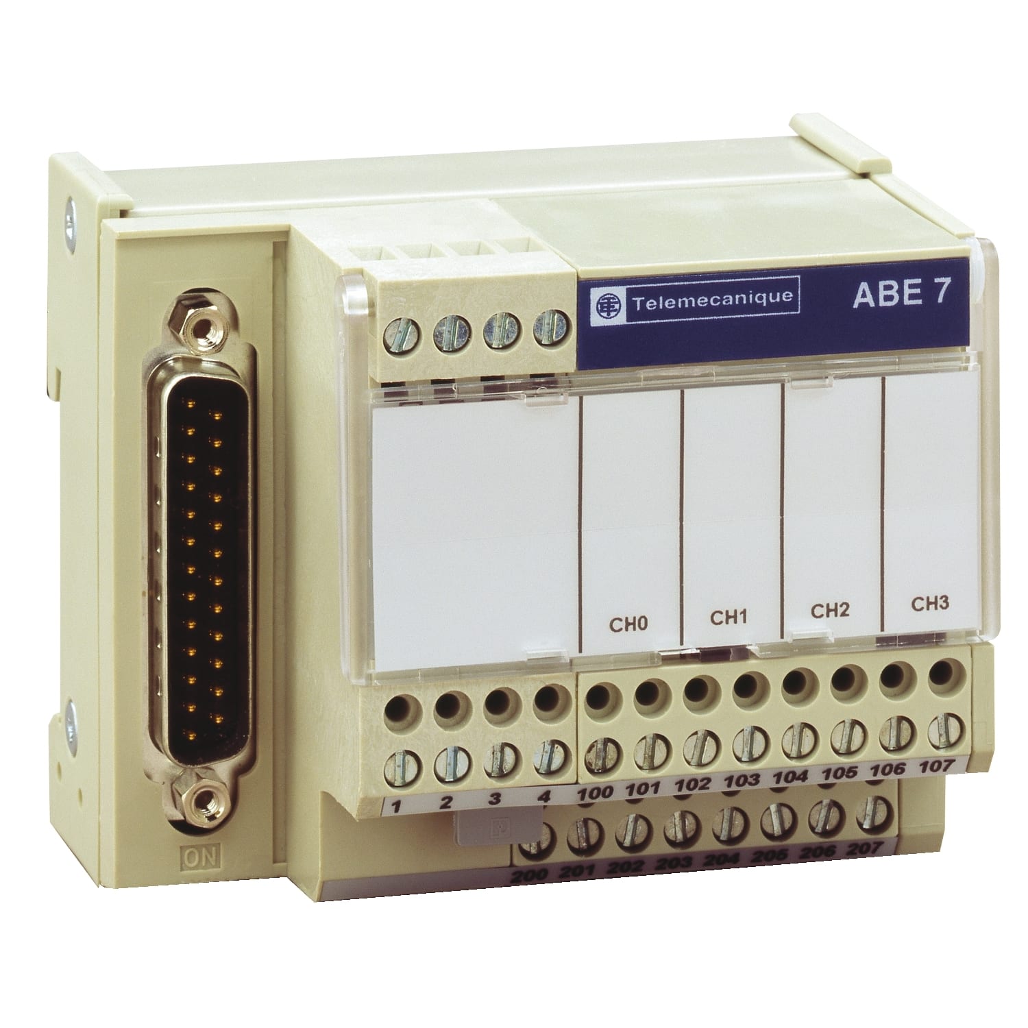 SCHNEIDER ELECTRIC - SNRABE7CPA412 MORSETTIERA SCHEDA 4 ING. ANALOG.TC