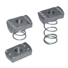 TEKNOMEGA SRL - TKGDAP1040 DADO M6 EL.ZINCATO X STRUT MOLLA LUNGA