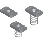 TEKNOMEGA SRL - TKGDAP2030 DADO M10 ZINC.CALDO MOLLA CORTA X STRUT