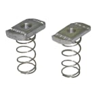 TEKNOMEGA SRL - TKGDAP3025 DADO M8 INOX MOLLA CORTA X STRUT