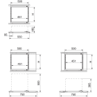 SCHNEIDER ELECTRIC - SNRNSYRSWP6 TEL. RACK GIREVOLE 6 U L600/800