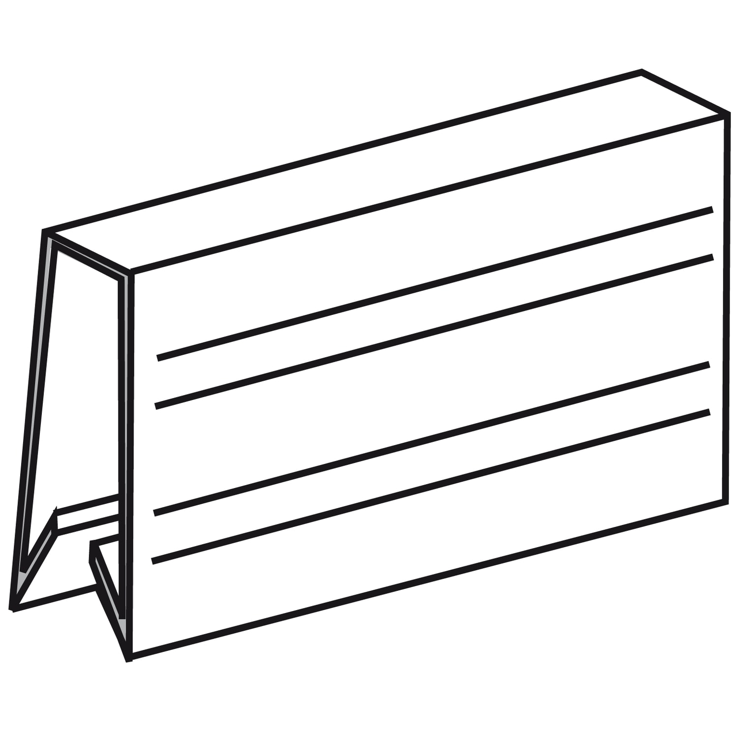 SCHNEIDER ELECTRIC - SNRLA9ZX01244 PROFILO ISOLANTE 1M PER BARRE 5MM