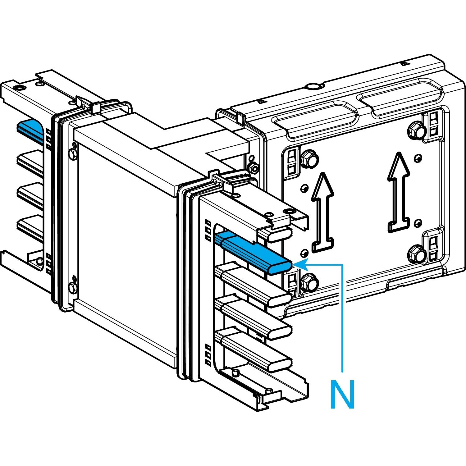 SCHNEIDER ELECTRIC - SNRKSA400DTC40 ELEMENTO A T 4P 400A