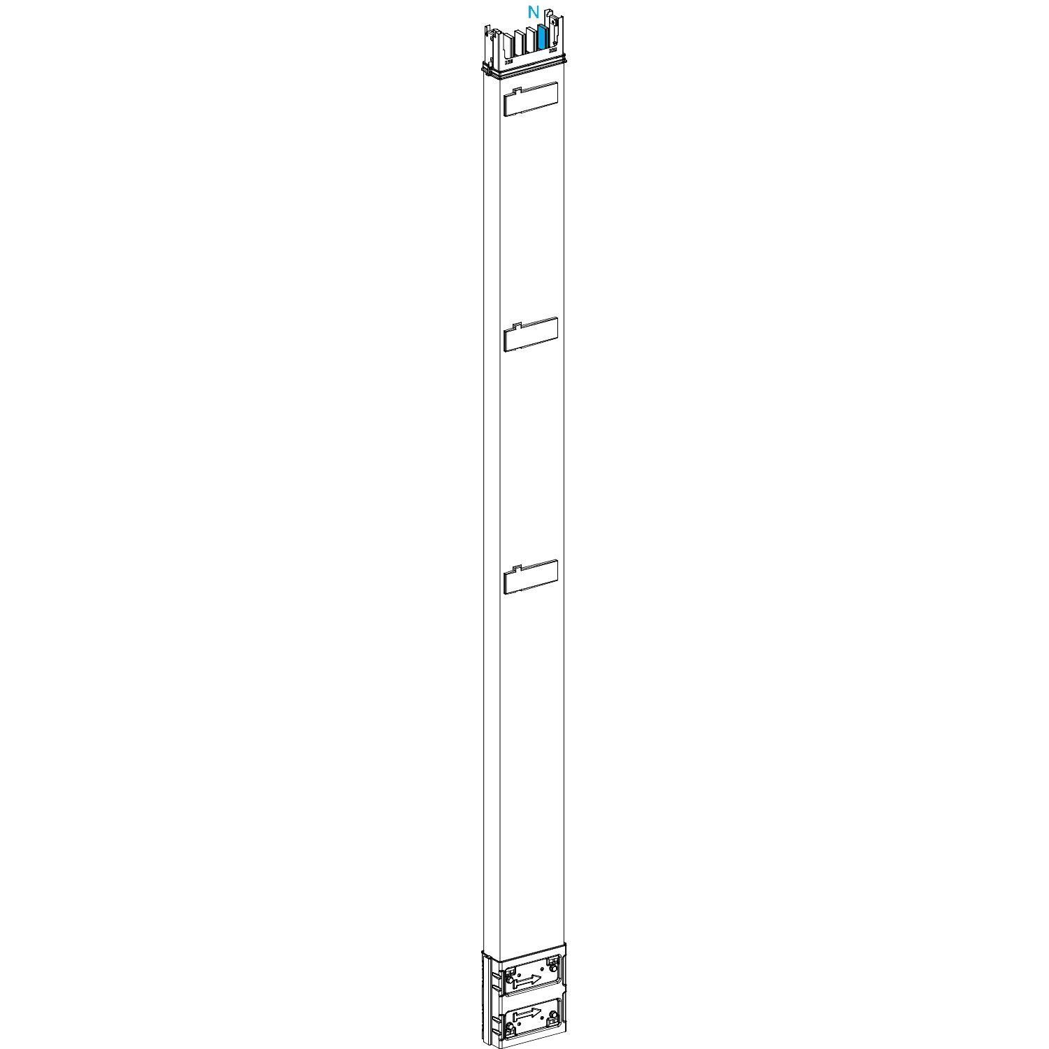 SCHNEIDER ELECTRIC - SNRKSA400EV4203 EL COL MON 400A 4P 2M 3 DER