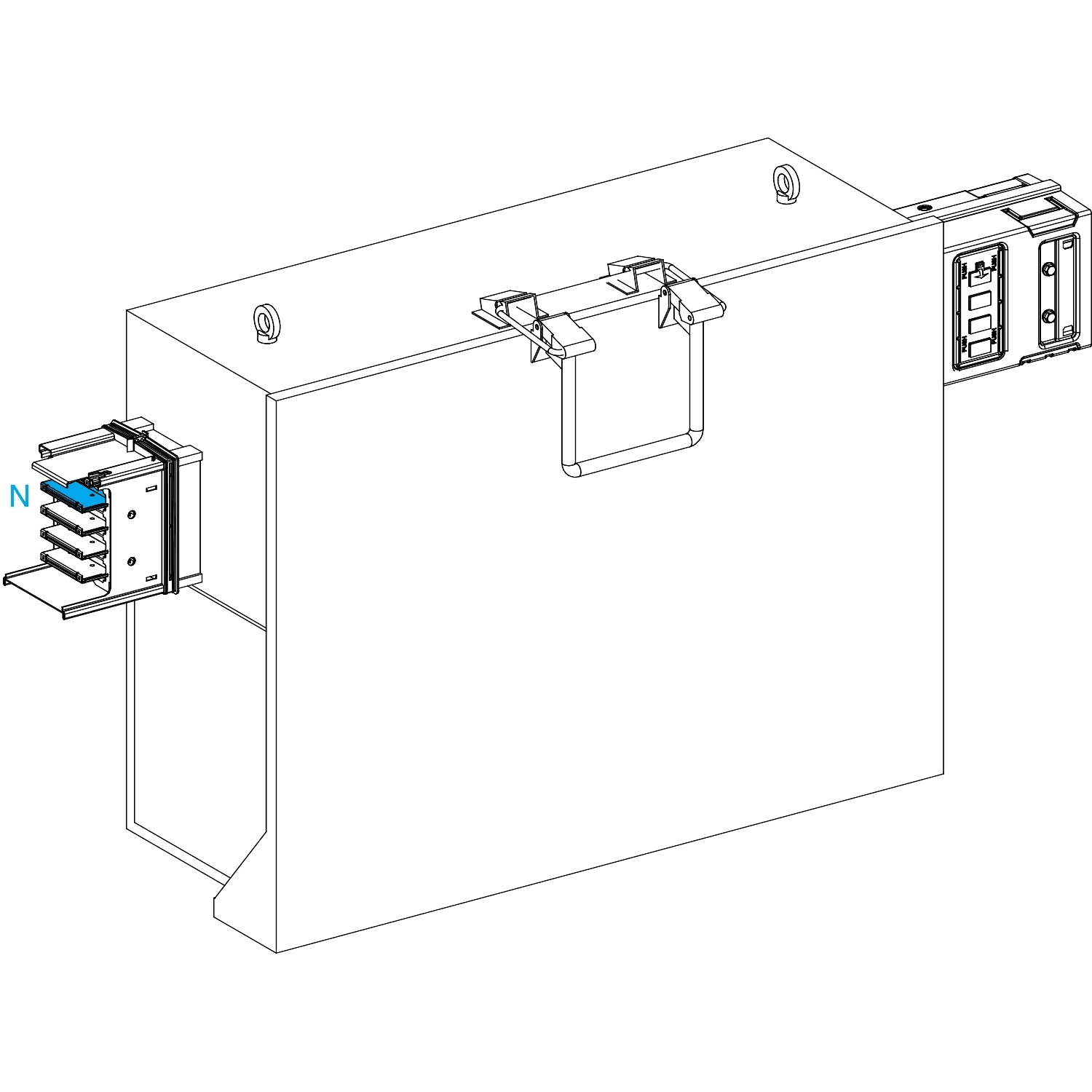 SCHNEIDER ELECTRIC - SNRKSB630SE4 CASS DI DER 630A PER FUS
