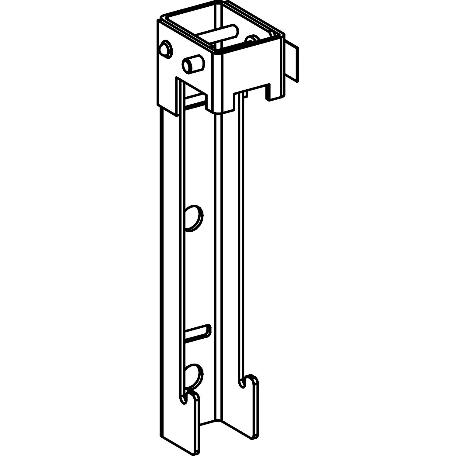 SCHNEIDER ELECTRIC - SNRKSA80EZ5 STAFFA A PAVIMENTO CUSTOMIZZABILE