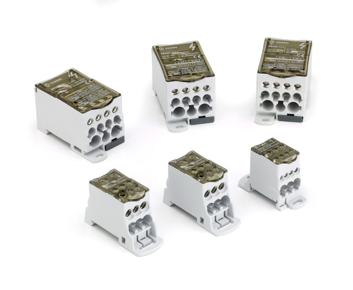 CEMBRE SPA - CEMDB125-7/1N RIPARTIT. UNIPOLARE UL 125A 8VIE SEZ.35M