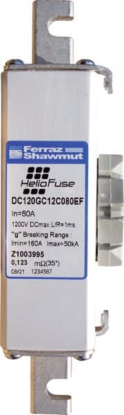 MERSEN ITALIA SPA - XESD1003999 FUS. 1200VDC T121 GPV 200A EF