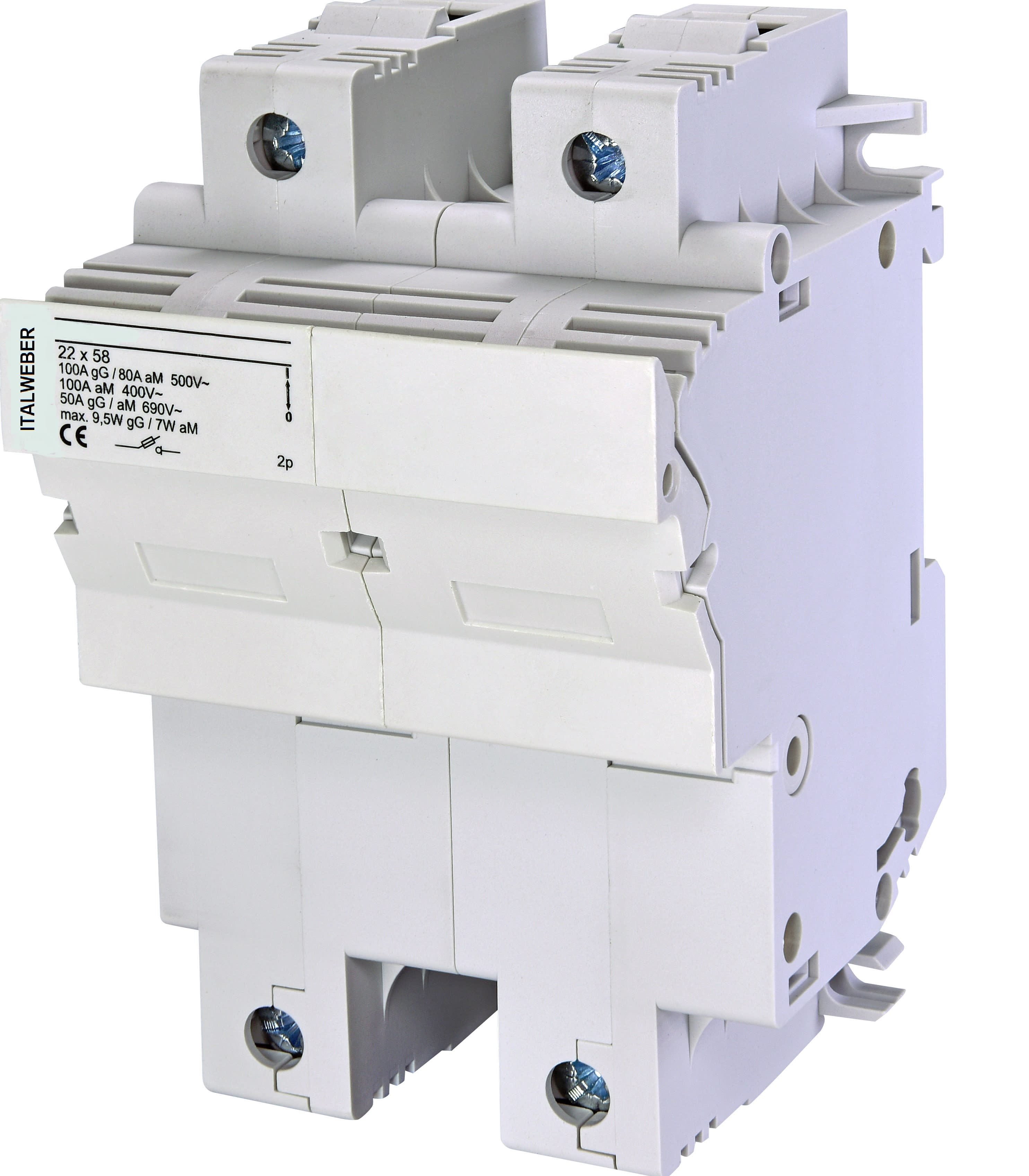 ITALWEBER SPA - ITW2342058 PORTAF SEZ.DCH 2X58 100A 690V