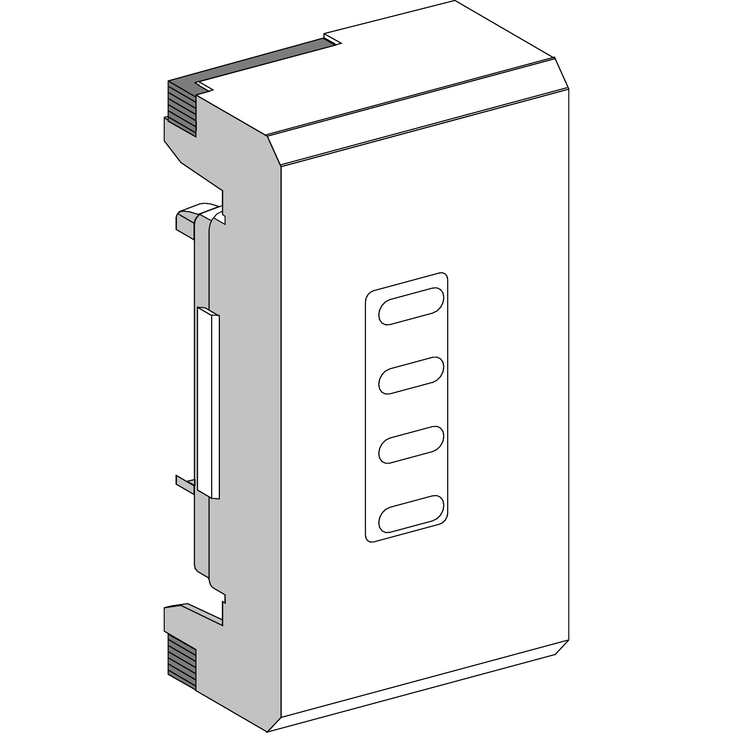 SCHNEIDER ELECTRIC - SNRKNB16CF2 SPINA SEL FASE 16A P+N FUS NF