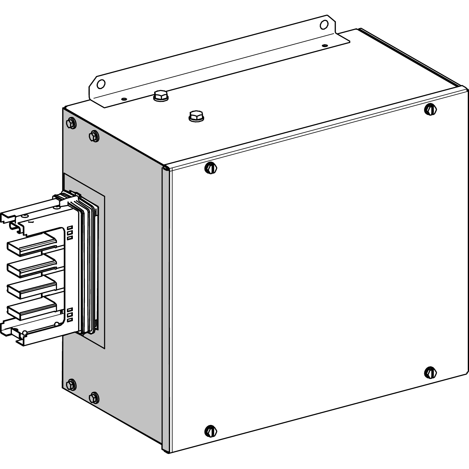 SCHNEIDER ELECTRIC - SNRKSA250AB4 ALIM ESTREMITA SX/DX 160/250A