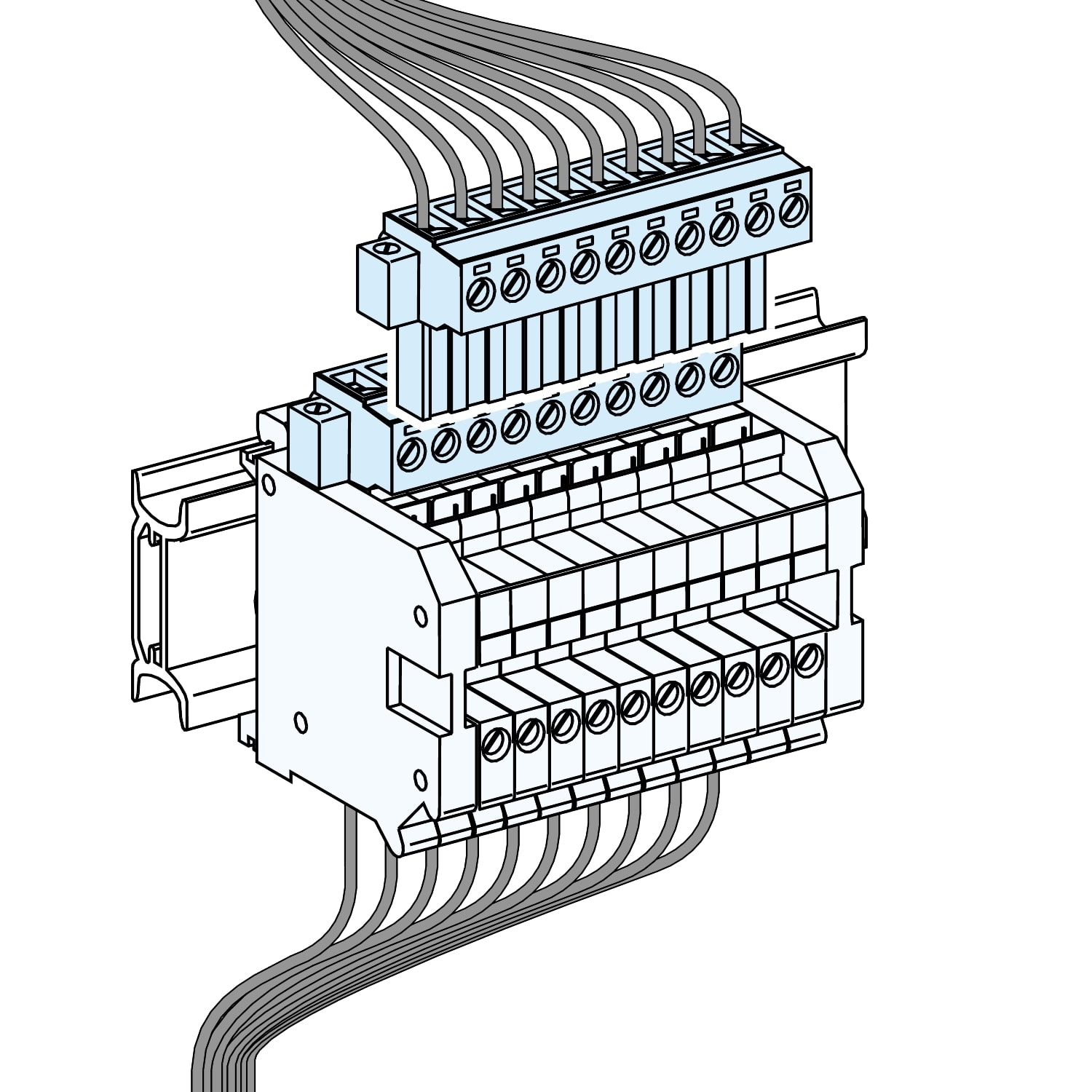SCHNEIDER ELECTRIC - SNRLVS04228 MORSETTI / AUSILIARI
