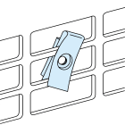 SCHNEIDER ELECTRIC - SNRLVS03181 20 DADI/PIASTRA DI FONDO PREF.M5