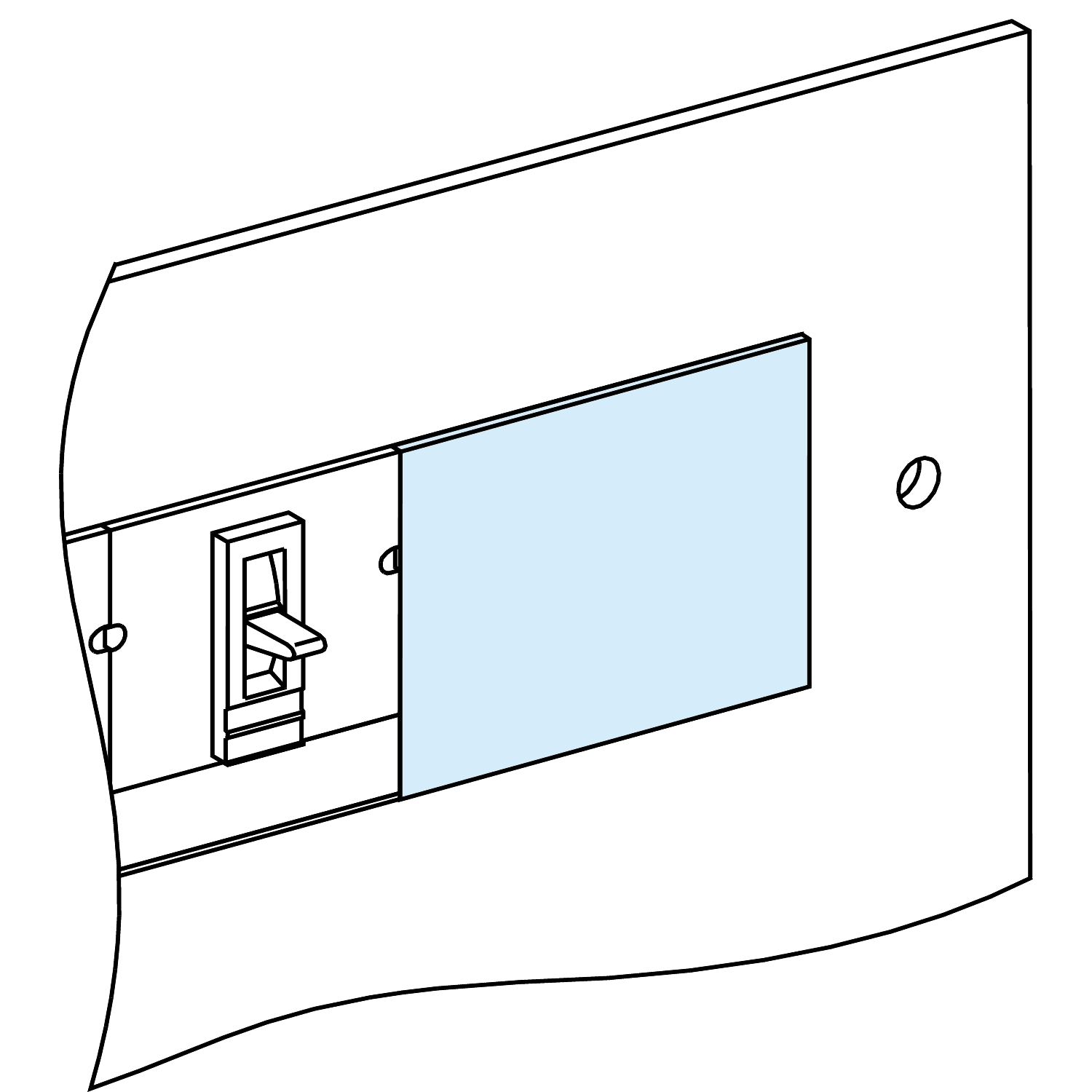 SCHNEIDER ELECTRIC - SNRLVS03249 OTTURATORE NS-INS 250 V