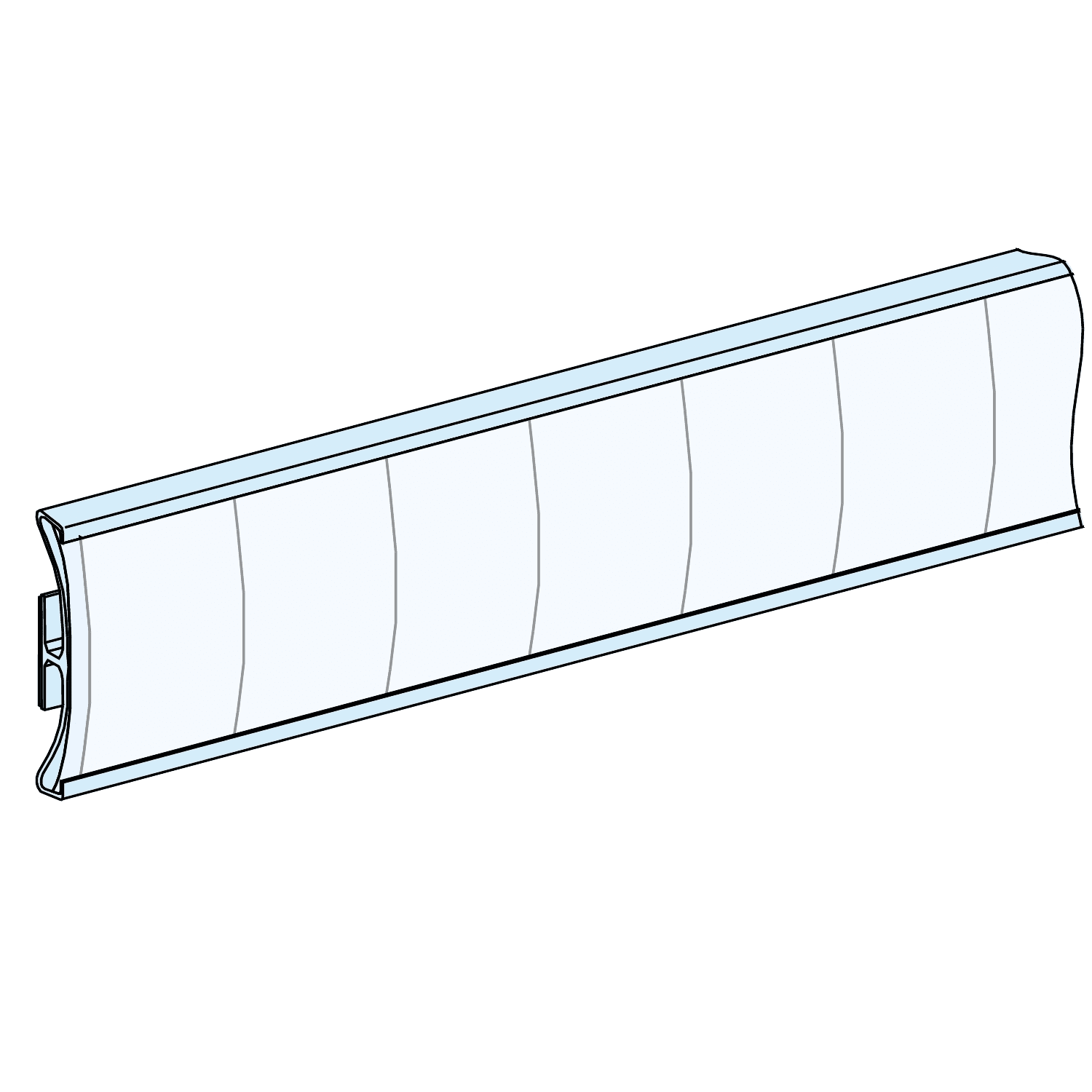 SCHNEIDER ELECTRIC - SNRLVS08903 12 PORTA ETICHETTE H24MM L432