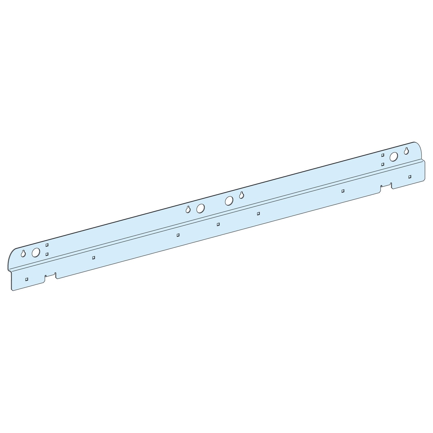 SCHNEIDER ELECTRIC - SNRLVS08812 2 TRAVERSE SOLL/FISS. ARM.G+CANALINA