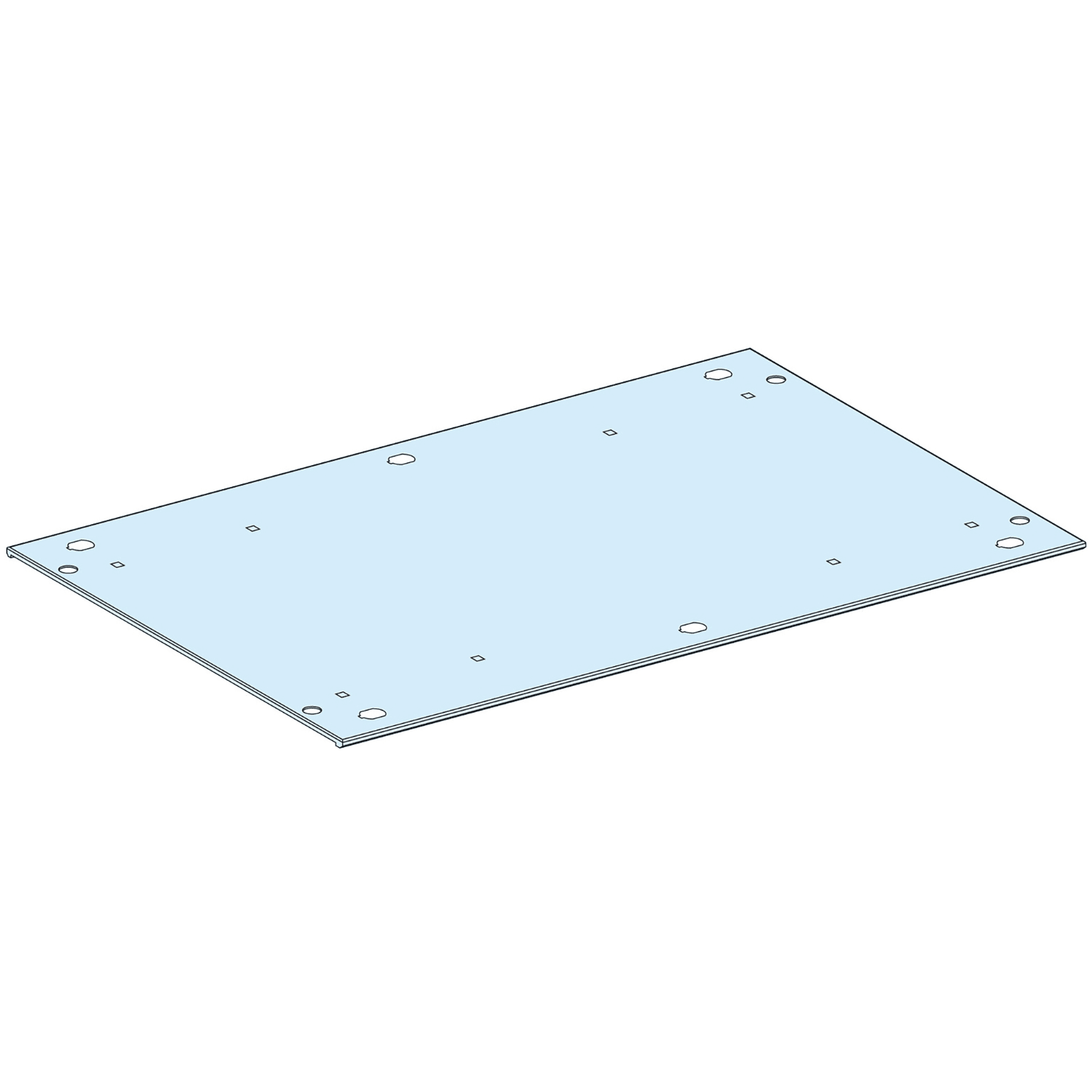 SCHNEIDER ELECTRIC - SNRLVS08638 TETTO IP30 L800 P600 PRISMASET P