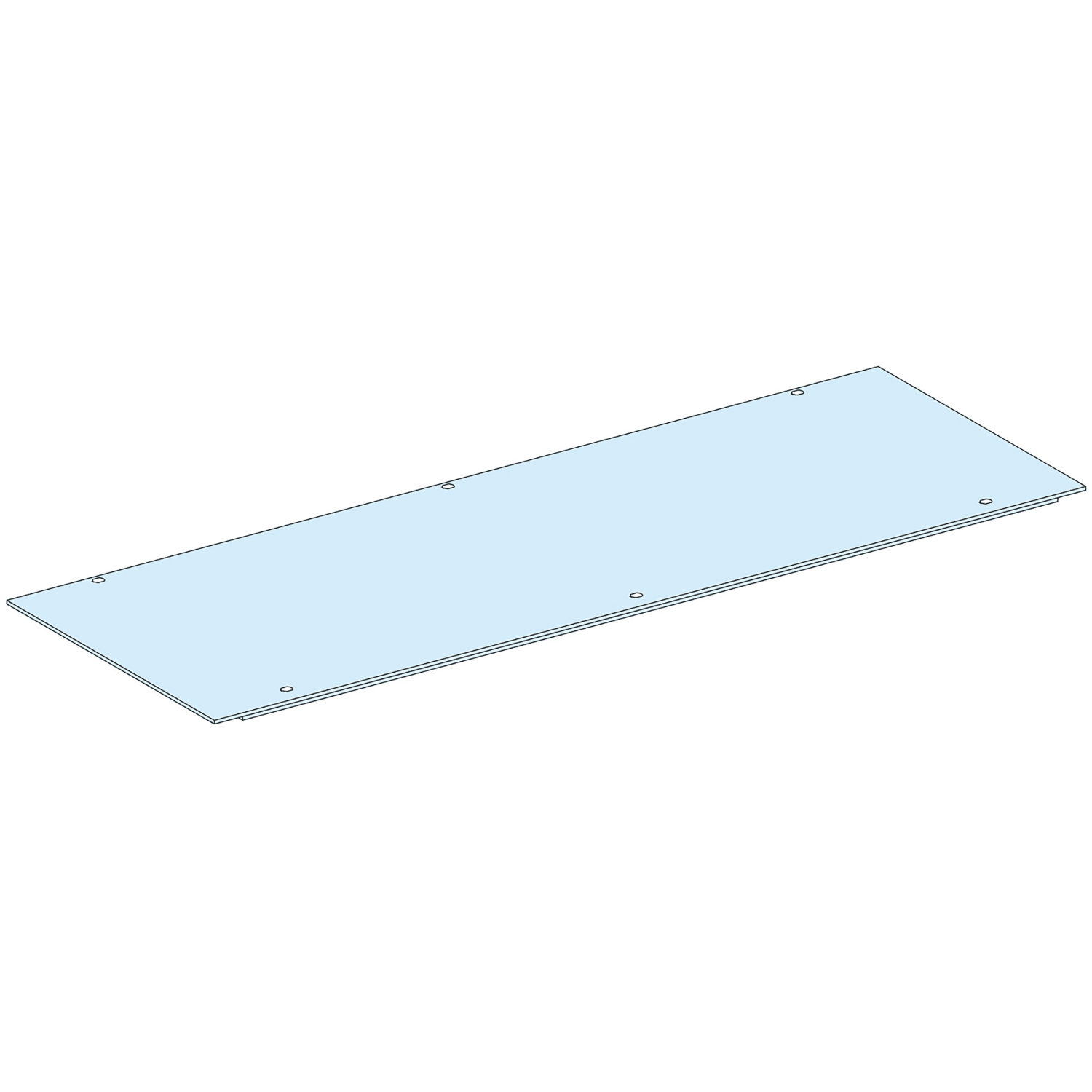 SCHNEIDER ELECTRIC - SNRLVS08744 PANNELLO FONDO IP55 L400 PRISMASET P