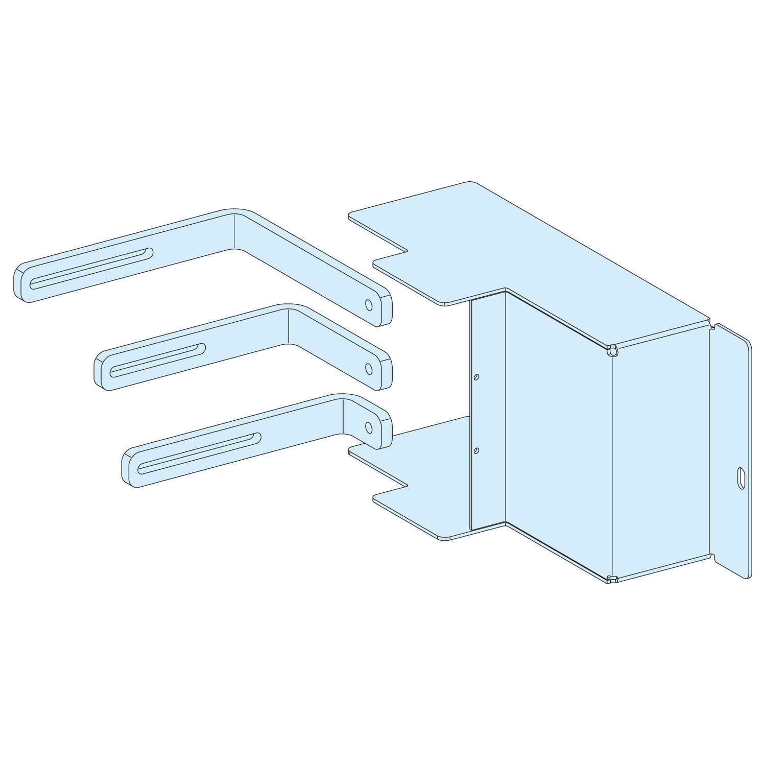 SCHNEIDER ELECTRIC - SNRLVS04461 CON. PREF. NSX630 PLUGIN HZ 3P