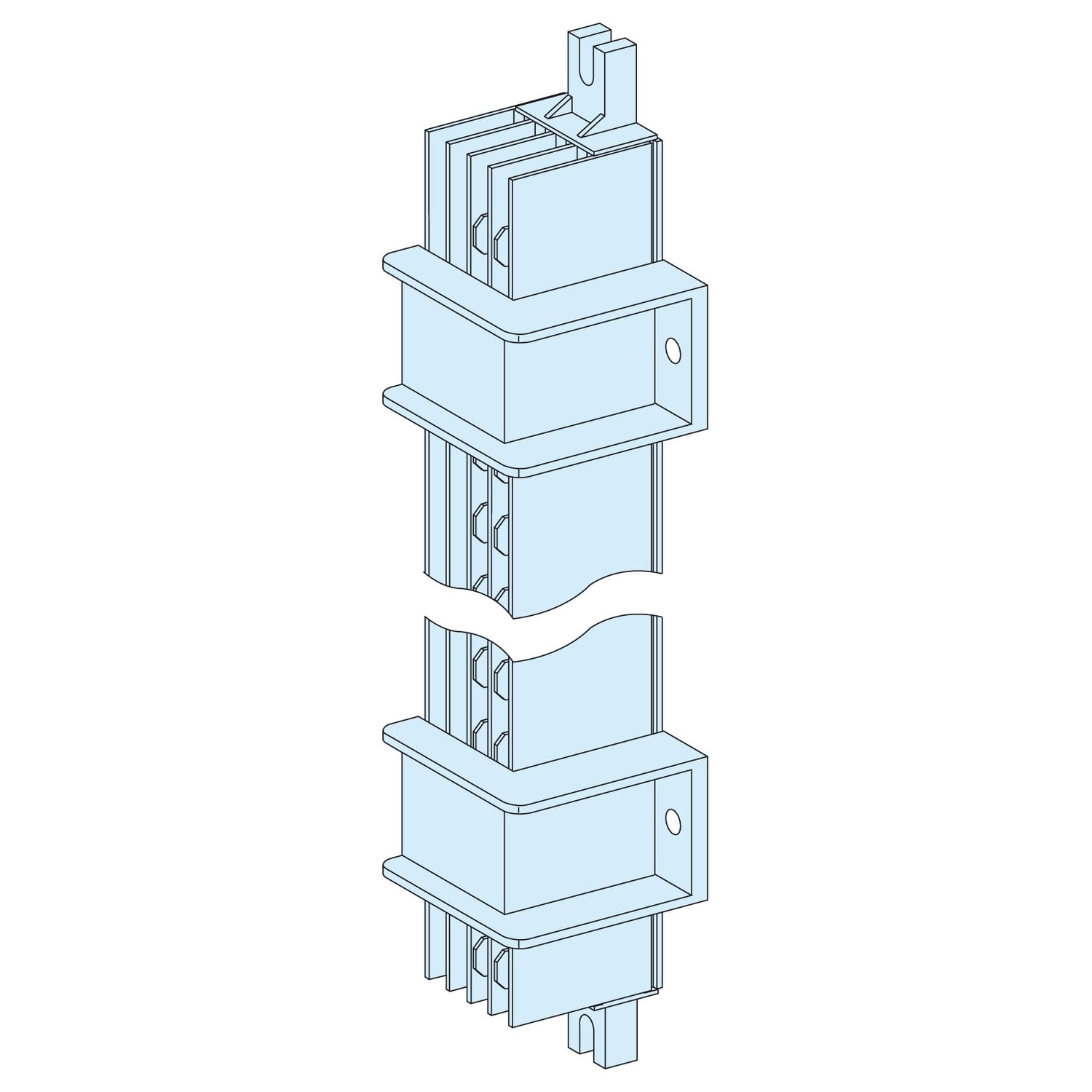 SCHNEIDER ELECTRIC - SNRLVS04203 COLLETTORE AUS. 4P