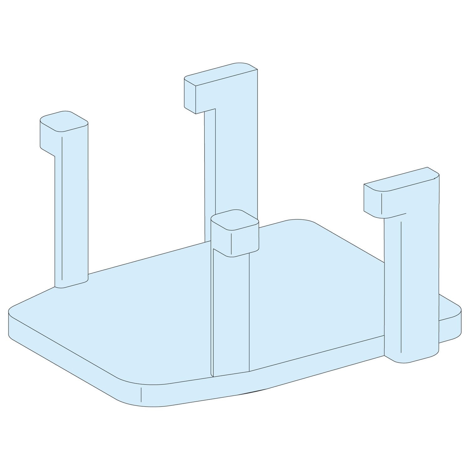 SCHNEIDER ELECTRIC - SNRLVS01109 12 SUPPORTI OTTURATORI LINERGY