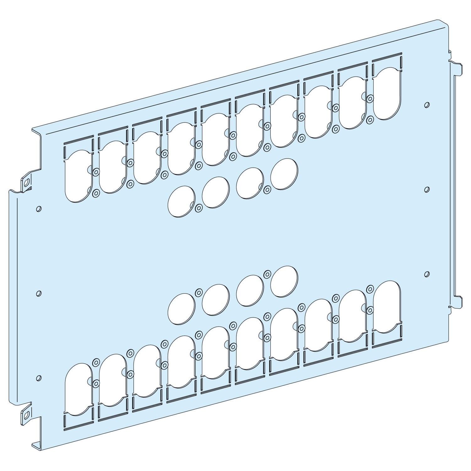 SCHNEIDER ELECTRIC - SNRLVS03461 PIASTRA DI FONDO 1-2 NS-INS630 V