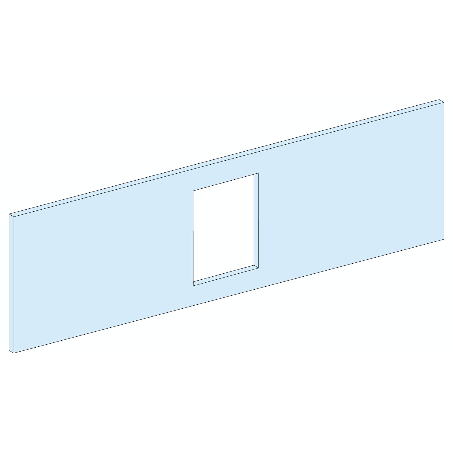 SCHNEIDER ELECTRIC - SNRLVS03658 PIASTRA FRONTALE INS630 H