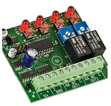 HILTRON LAND SRL - C1ADX2000 DECODER BICANALE ROLLING CODE PER QUAD