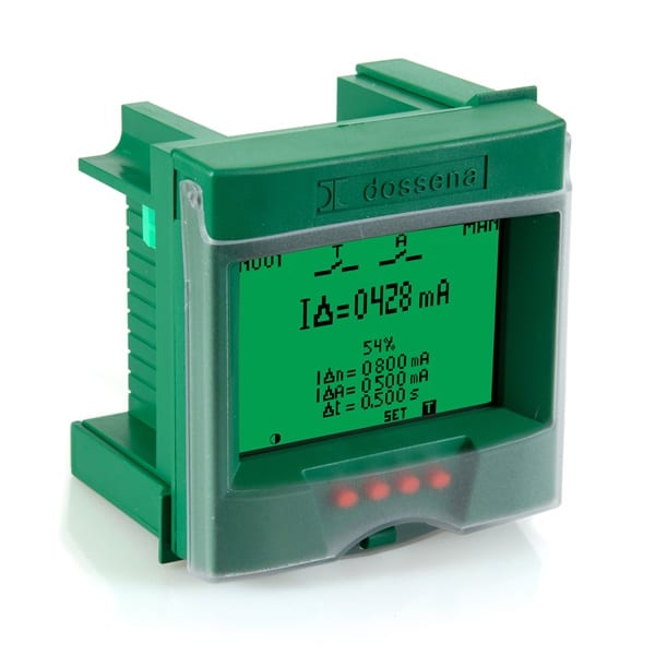 DOSSENA SNC DI BAR - DOS9DER4/2IMRS485 DER4/2IM 48-400VCA DIFF TIPO A 96X96 +RS
