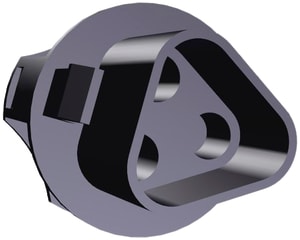 WIELAND ELECTRIC SRL - WIEZ5.564.4553.1 COVER F.MALE CONBLACK