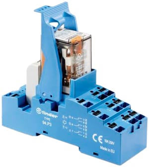 FINDER SPA - FIN58P390120050SPA INTERFACCIA MOD A RELE 3 CONTATTO PUSH-