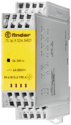 FINDER SPA - FIN7S1691105420 RELE MODULARE CON CONTATTI GUIDATI