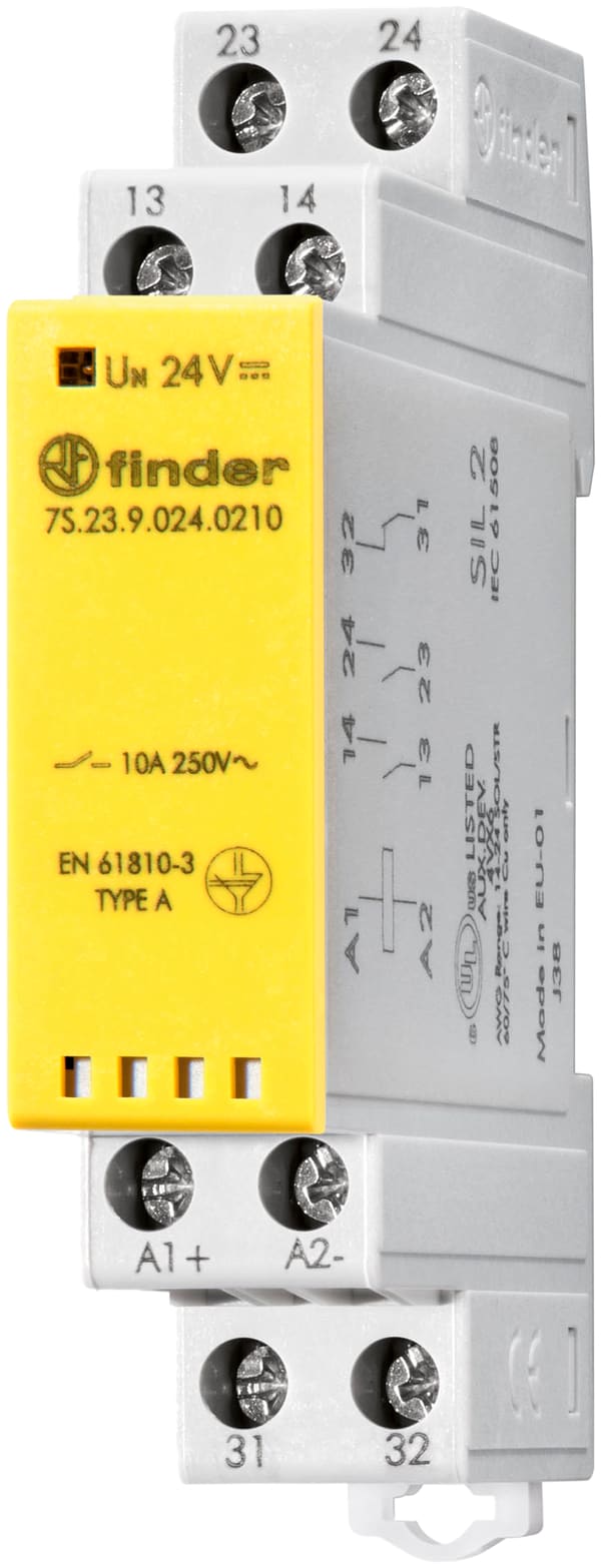 FINDER SPA - FIN7S2391100210 RELÈ MODULARE CON CONTATTI GUIDATI