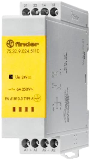 FINDER SPA - FIN7S3281205110 RELE MODULARE CON CONTATTI GUIDATI
