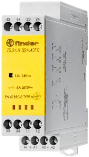 FINDER SPA - FIN7S3482304310 RELE MODULARE CON CONTATTI GUIDATI