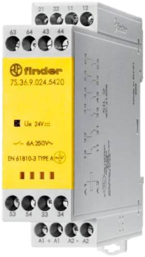 FINDER SPA - FIN7S3690245420 RELÈ MODULARE CON CONTATTI GUIDATI