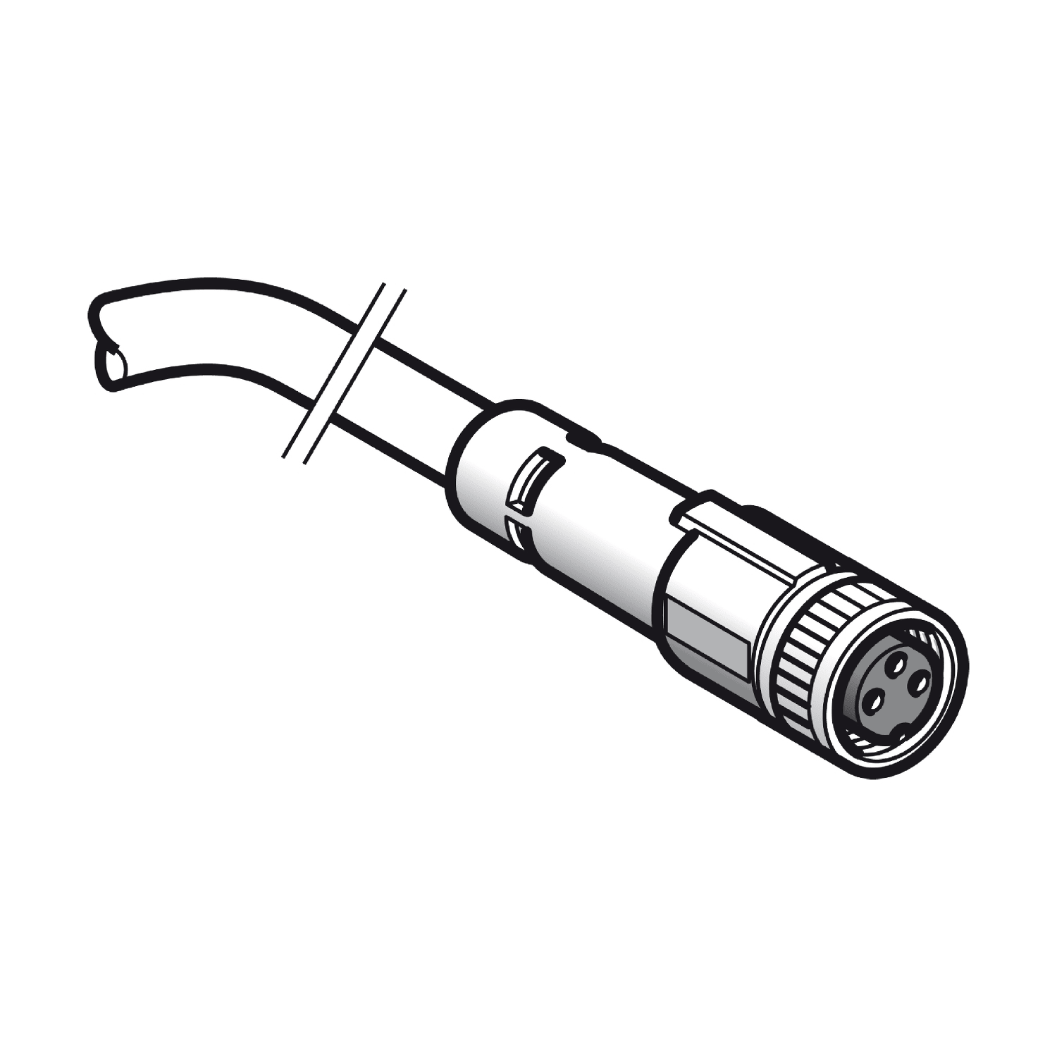 YAGEO TMSS ITALY SRL - TSIXZCP0566L20 CONNETTORE DRITTO M8 3 PIN PUR 20M