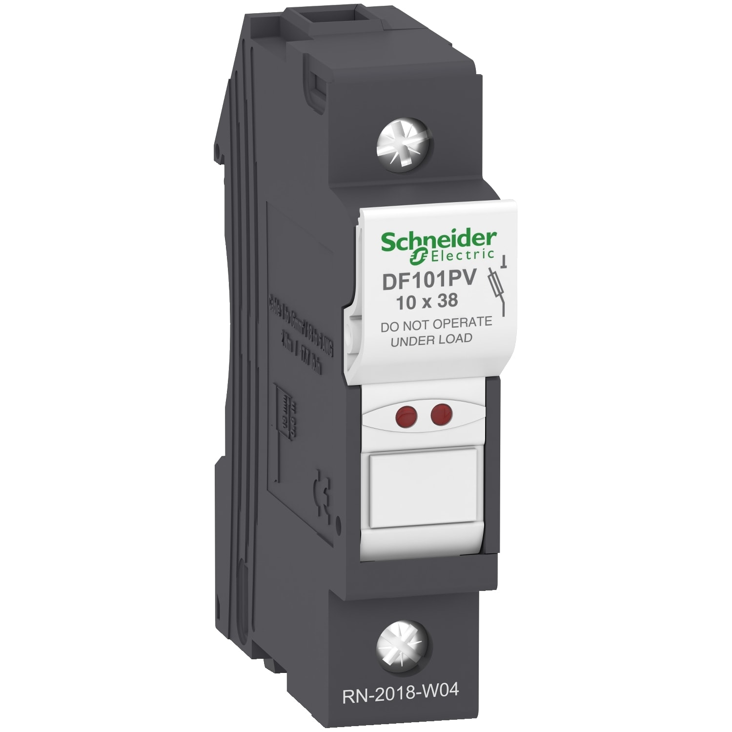 SCHNEIDER ELECTRIC - SNRDF101PV PORTAFUSIBILE 32A 10X38 PER FOTOVOLTAICO