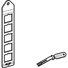 SCHNEIDER ELECTRIC - SNRAT1PA1 UTENSILE A FORCHETTA