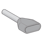 SCHNEIDER ELECTRIC - SNRAZ5DE025 TERMINALE DOPPIO 2X2,5 MMQ