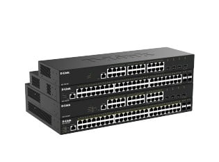 D-LINK MEDITERRANEO - DLKDGS-1250-28XP/E SWITCH SMART 24X1GB, POE 370W, 4XSFP+, R