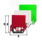 CABUR SRL - CBRDH01R DFH/1/ROSSO DIAFRAMMA COLORATO