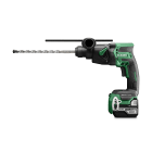 HIKOKI POWER TOOLS - HIADH18DPBWPZ TASSELL.SDS-PLUS, 18V-18MM, 2X5.0AH