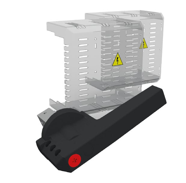 TECHNOELECTRIC SRL - TEH18594 Maniglia diretta 120mm completa di scher