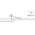 DISANO - DIS99801800 MOLLA INCASSO CARTONGESSO 908 ZINCATO