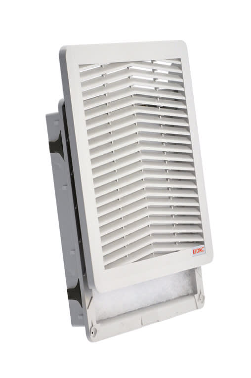 DKC-RAMKLIMA - KLMR5KF15 Griglia di ventilazione con filtro, dimensioni 250 x 250 mm