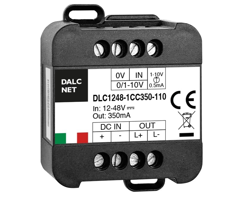 DIGIMAX SRL - DIXDLC12481C350110 DIMMER PUSH 110 CC 12-48VIN 1CH 350MA