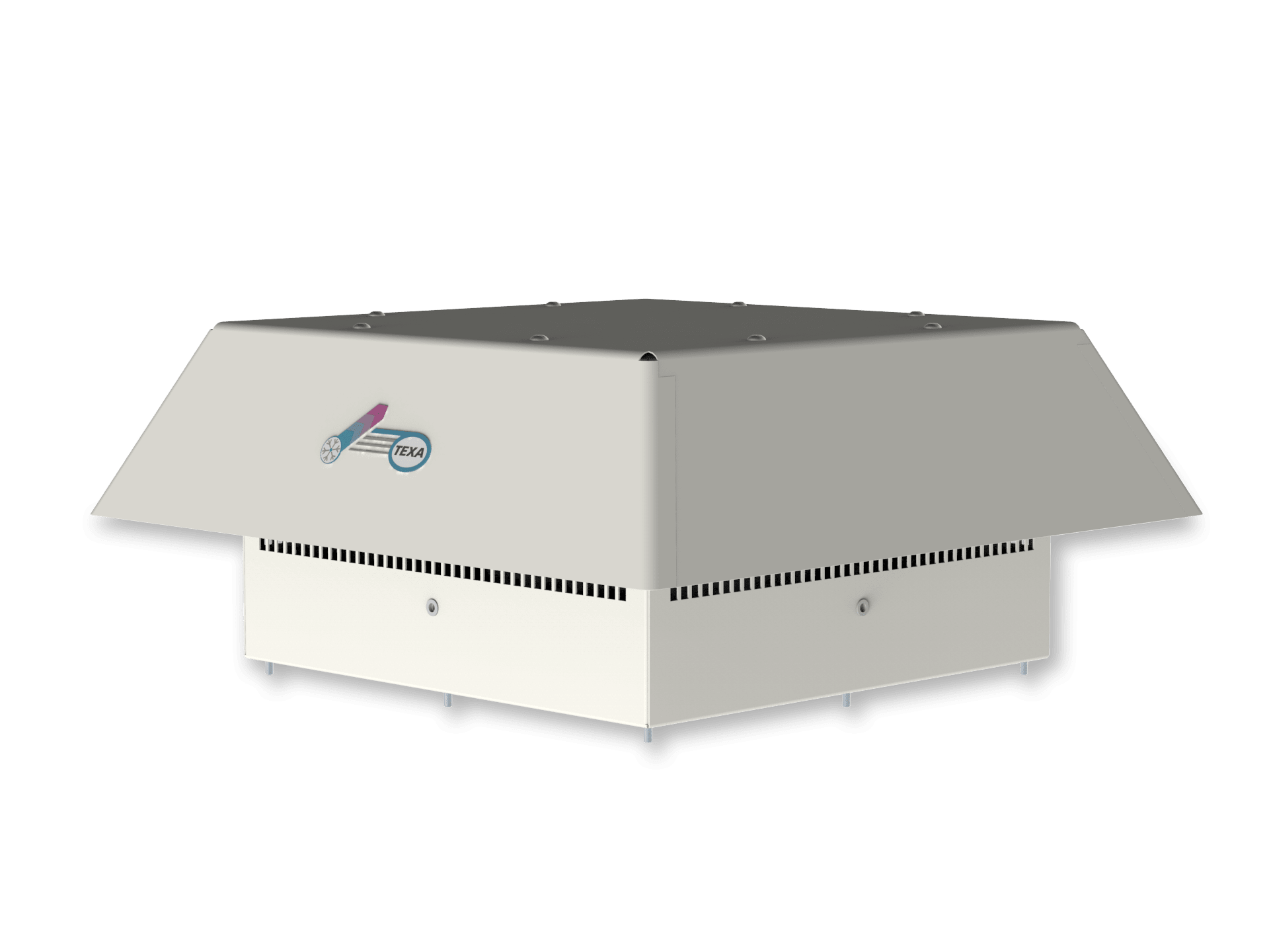 TEXA INDUSTRIES SRL - PVRDLK42BX0B Torrino di ventilazione 2300 - 2530 m³/h, 230 V, IP44