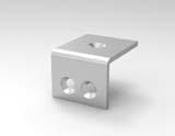 DESIGN LUCE - DLU1030517003 U01 STAFFA FISS APPLIQUE A T SENESE