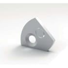 DESIGN LUCE - DLU1020402000 CH012 TESTATA CHIUSURA 1PZ ARGENTO